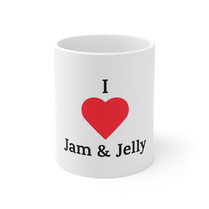 I Love Jam & Jelly Mug