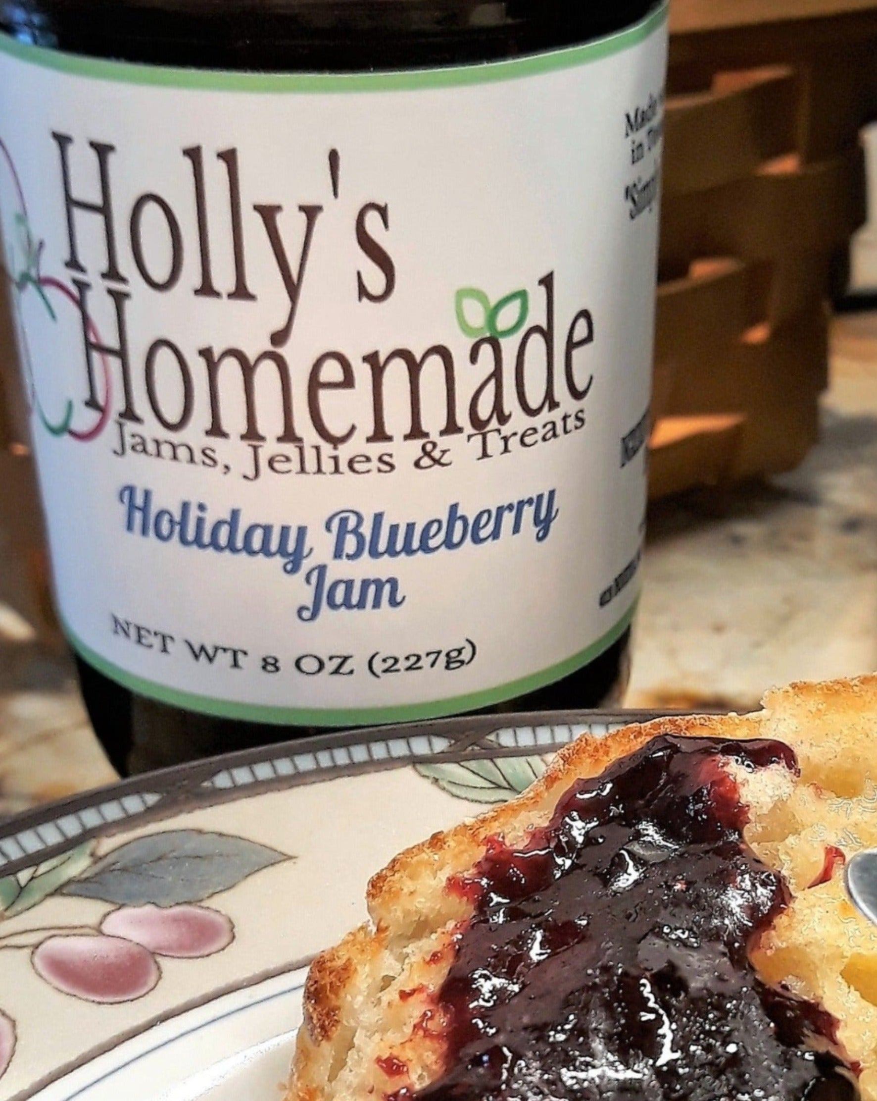 Holiday Blueberry Jam